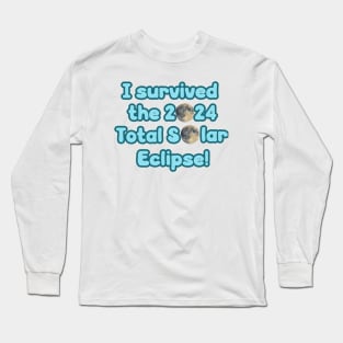 Eclipse Shirt 2024 Eclipse Tshirt Total Solar Eclipse Shirt April 8 2024 Tee Eclipse 2024 Funny Astronomy Gift Solar Eclipse Sun Moon Shirt Long Sleeve T-Shirt